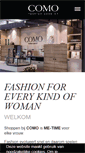 Mobile Screenshot of como-fashion.be